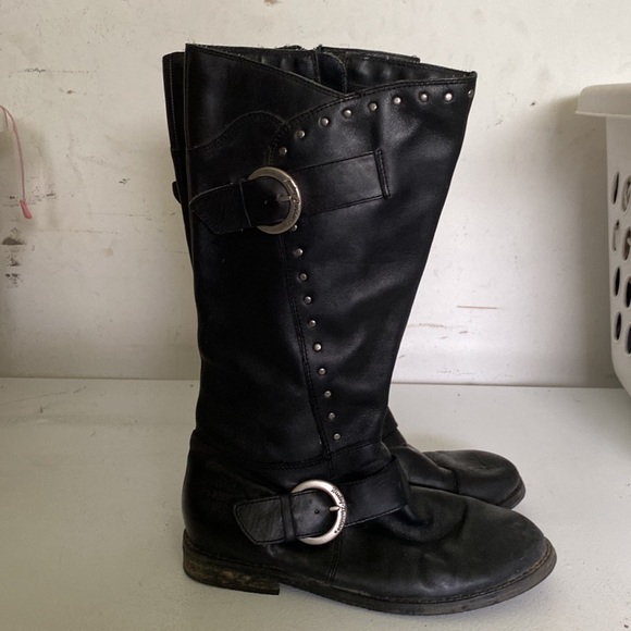 Harley-Davidson® Women's Sapphire 13-Inch Double Buckle Motorcycle Boots. - Picture 4 of 6